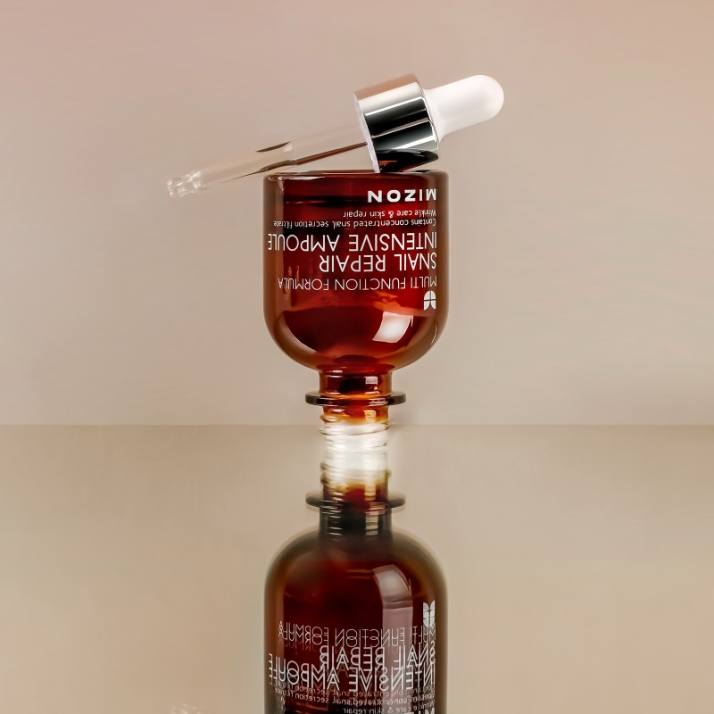 03_MIZ000003355 MIZON veido serumas Snail Repair Intensive Ampoule, 30 ml - Image 1