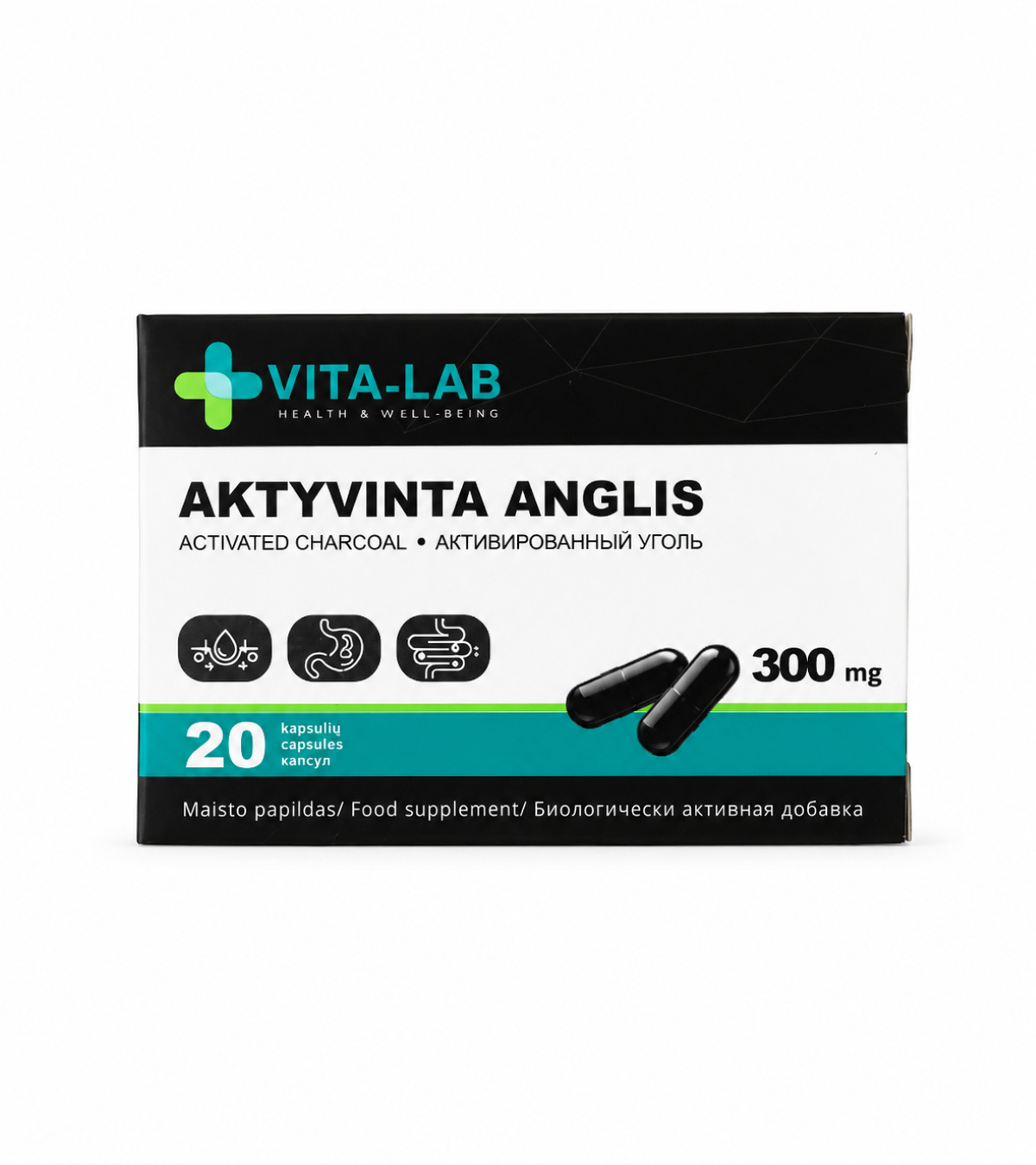 4779049682848 VITA-LAB Aktyvinta anglis 300 mg, N20 - Image 1
