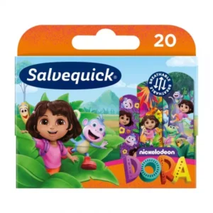 SALVEQUICK DORA THE EXPLORER pleistrai vaikams, 20 vnt.