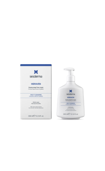 sesderma-hidraven-bemuilis-putojantis-prausiklis-300-ml-413x672 SESDERMA putojantis prausiklis HIDRAVEN BEMUILIS, 300 ml - Image 1