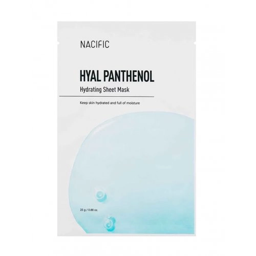 nacific_hyal_panthenol_hydrating_drekinamoji_lakstine_veido_kauke_99528 NACIFIC drėkinamoji lakštinė veido kaukė su hialuronu ir pantenoliu, 25 g - Image 1
