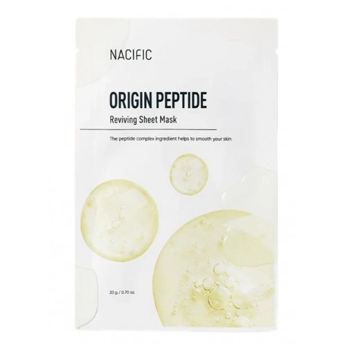 nacific_origin_peptide_reviving_mask_lakstine_veido_kauke_su_peptidu_kompleksu_99523 NACIFIC gaivinamoji lakštinė veido kaukė su peptidų kompleksu ir figavaisių opuncijų žiedų ekstraktu, 20 g - Image 1